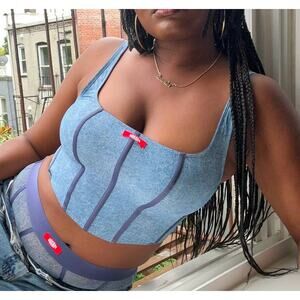 NWT Your Parade Silky Mesh Comfort Bustier | Silky Mesh size-M